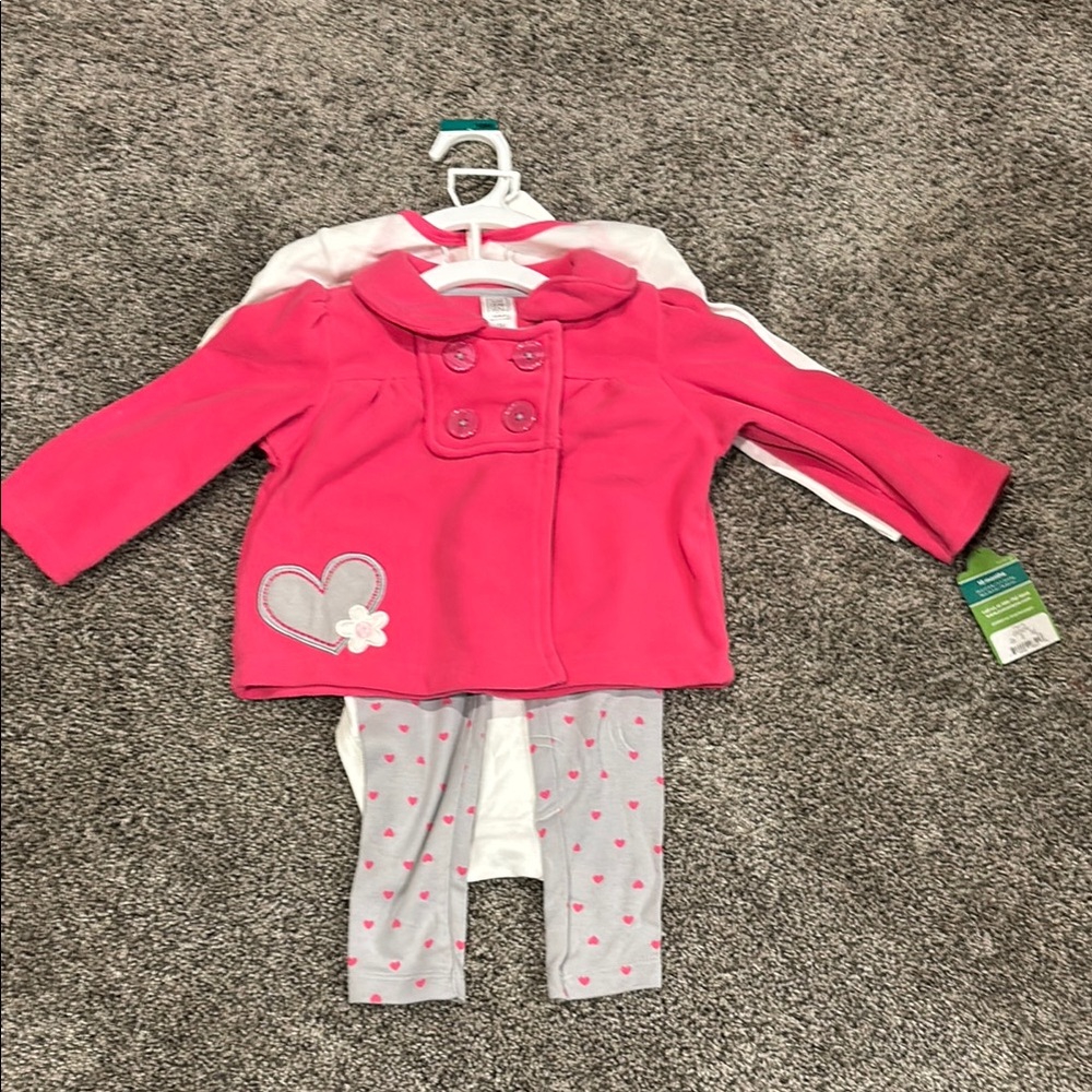 Carter's Bright Pink Baby Jacket